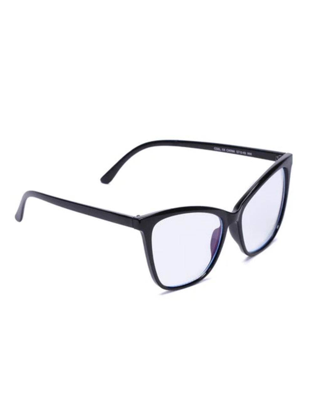 •Read the Room• Black Cat Eye Blue Light Glasses Women | Oversized Glasses - Picture 2 of 3